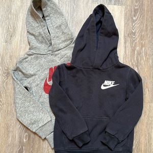 Nike hooded sweatshirts
